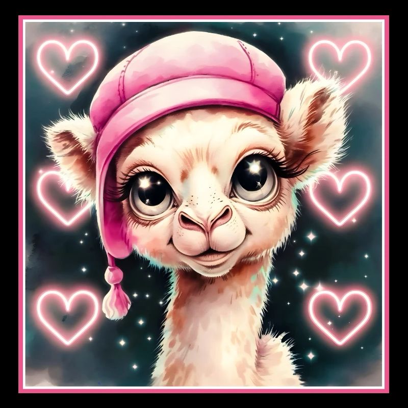 Kamel mit schlafmütze