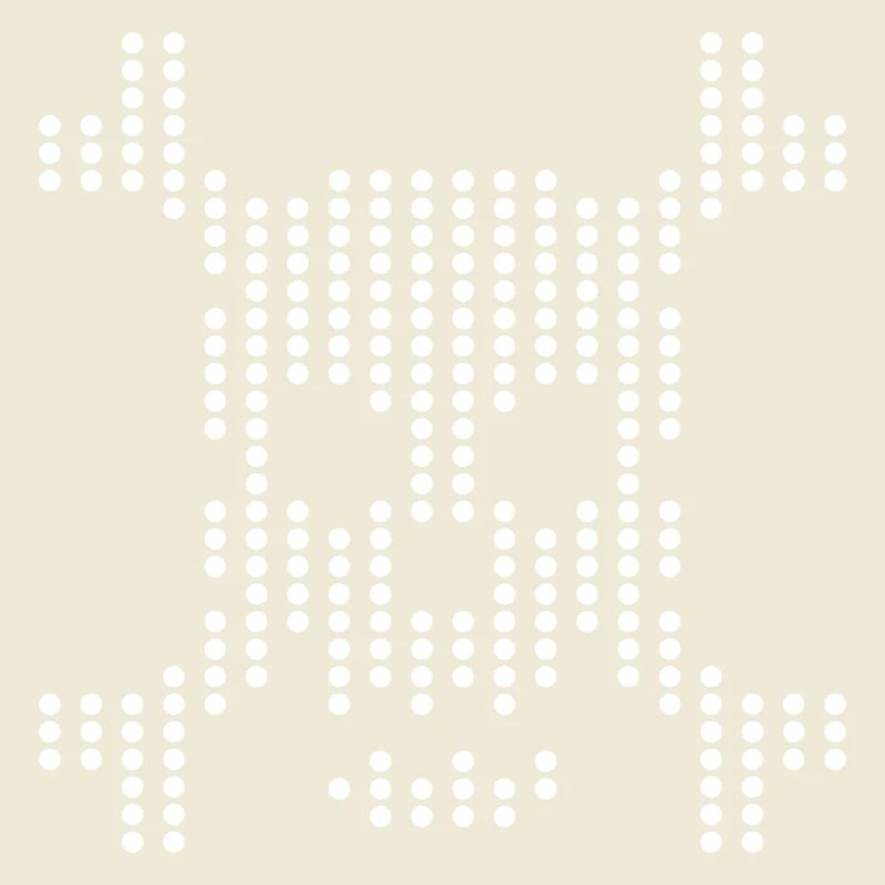 Dotted Skull Halftone