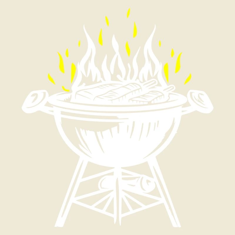 Grill Fire Grilling Meat