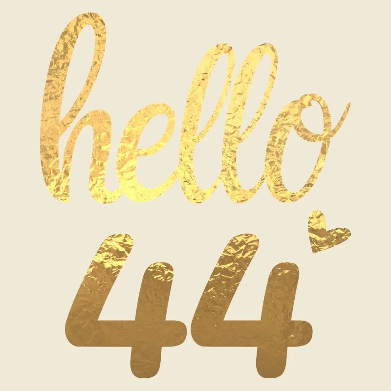 Hello 44 doré