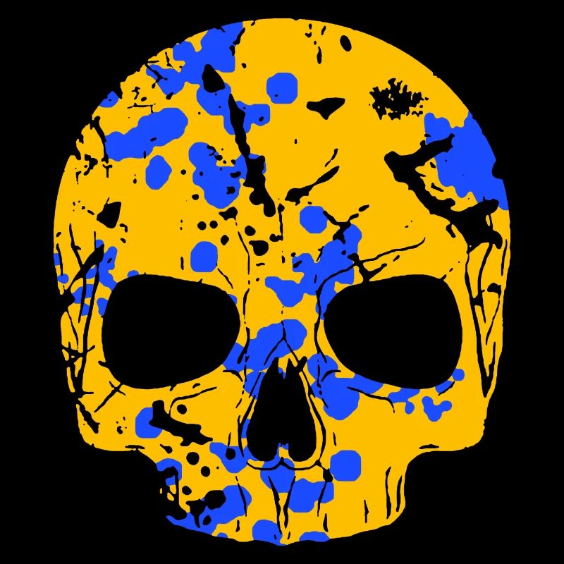 Skull Colorful Camo