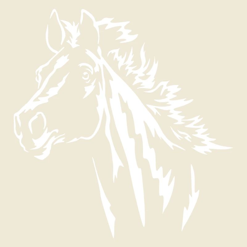 Pferd Kopf "Black Edition"