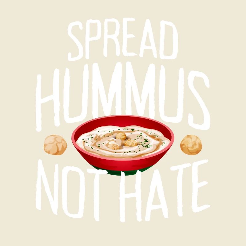 Spread Hummus Not Hate Vegan Gift For Vegans