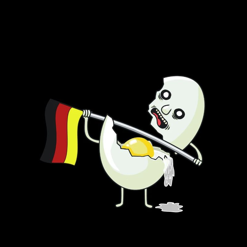 German Soft Egg Germany Flag Fun Flag