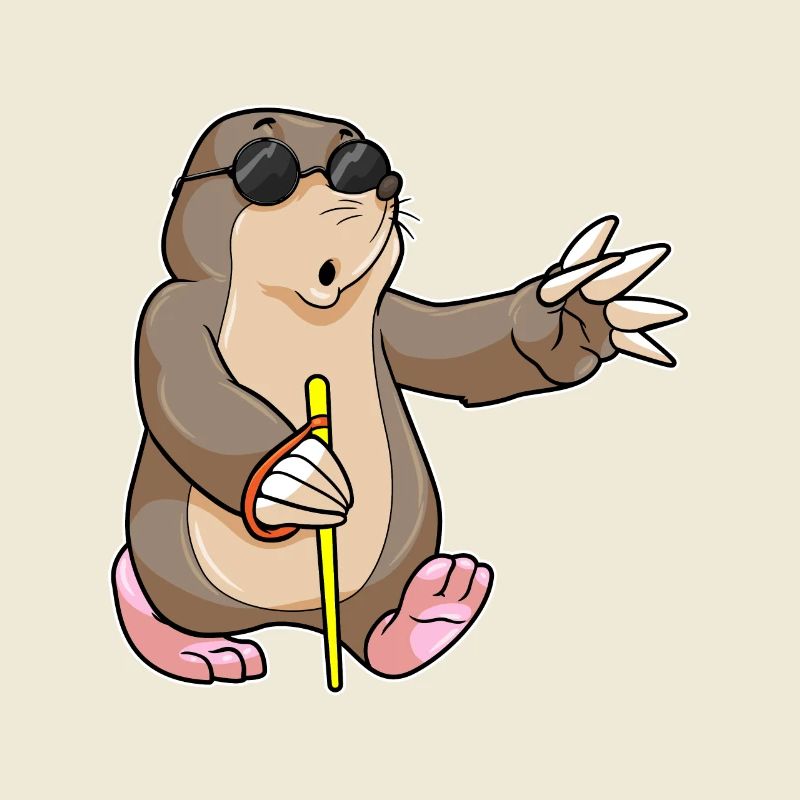 Mole Blind Funny