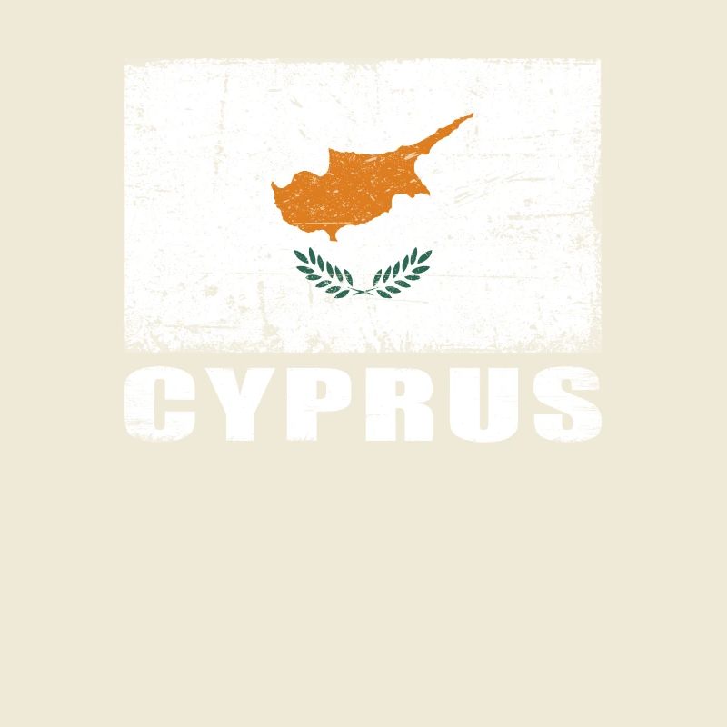 Drapeau de Chypre Grunge Drapeau de Chypre