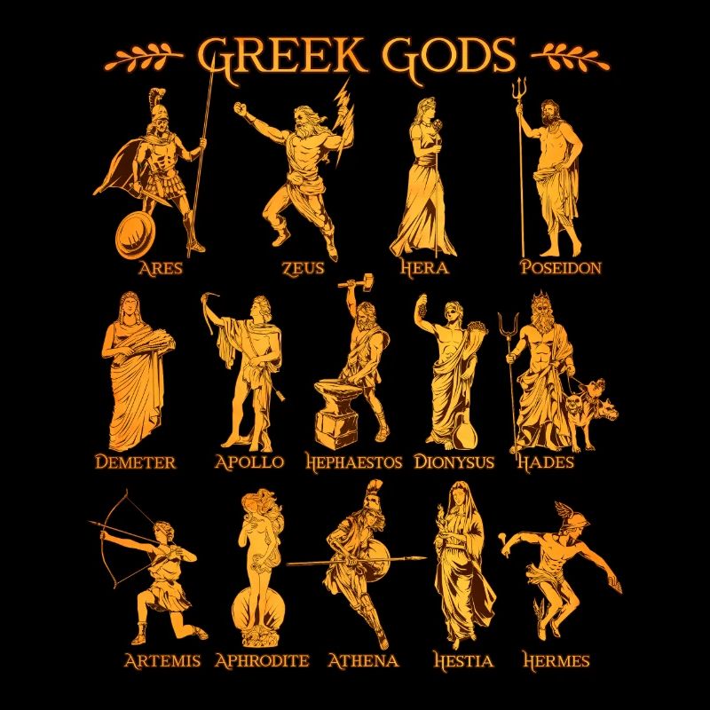 Dei della mitologia greca