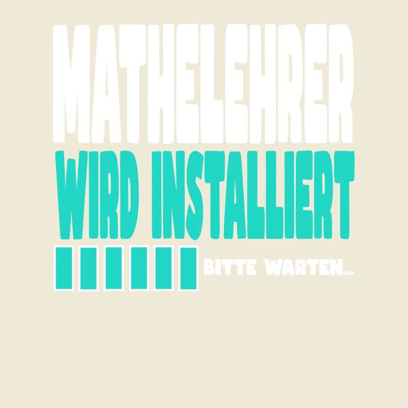 Mathelehrer wird installiert