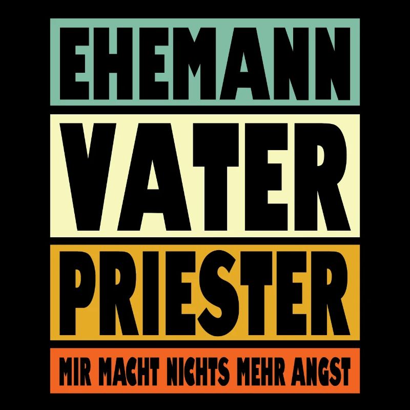 Priester Vater Ehemann Held