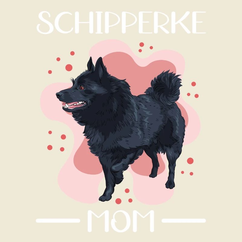 Schipperke Mom Hundebesitzer Hundehalter Geschenk