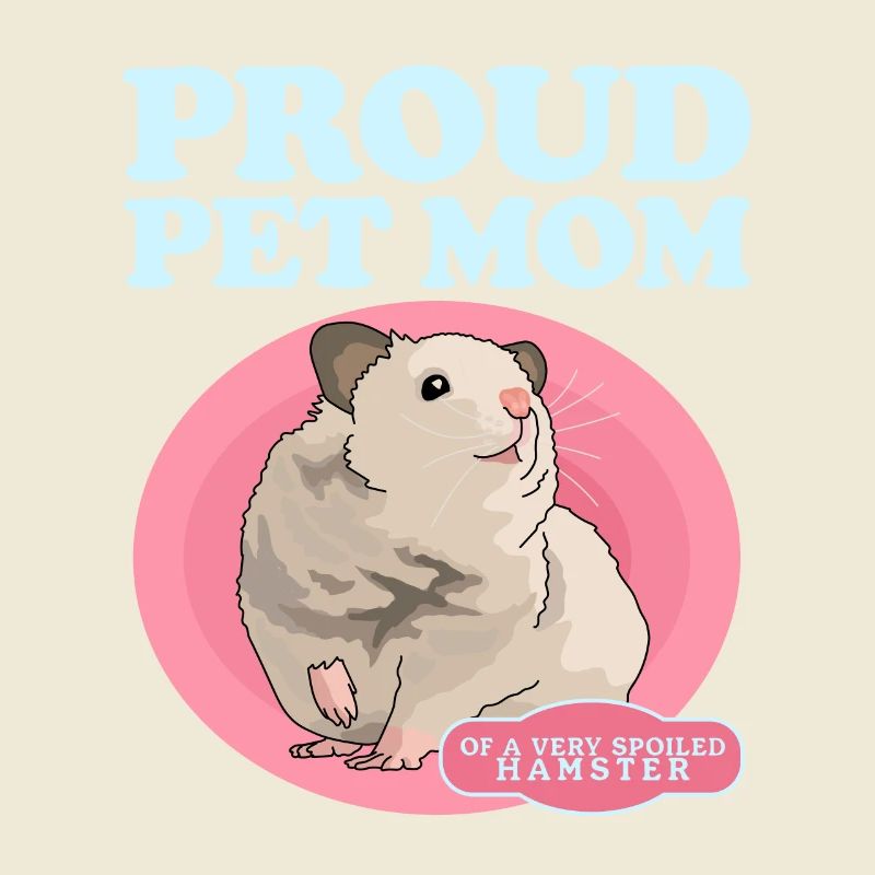 Hamster Mom Dwarf Hamster Golden Hamster Gift