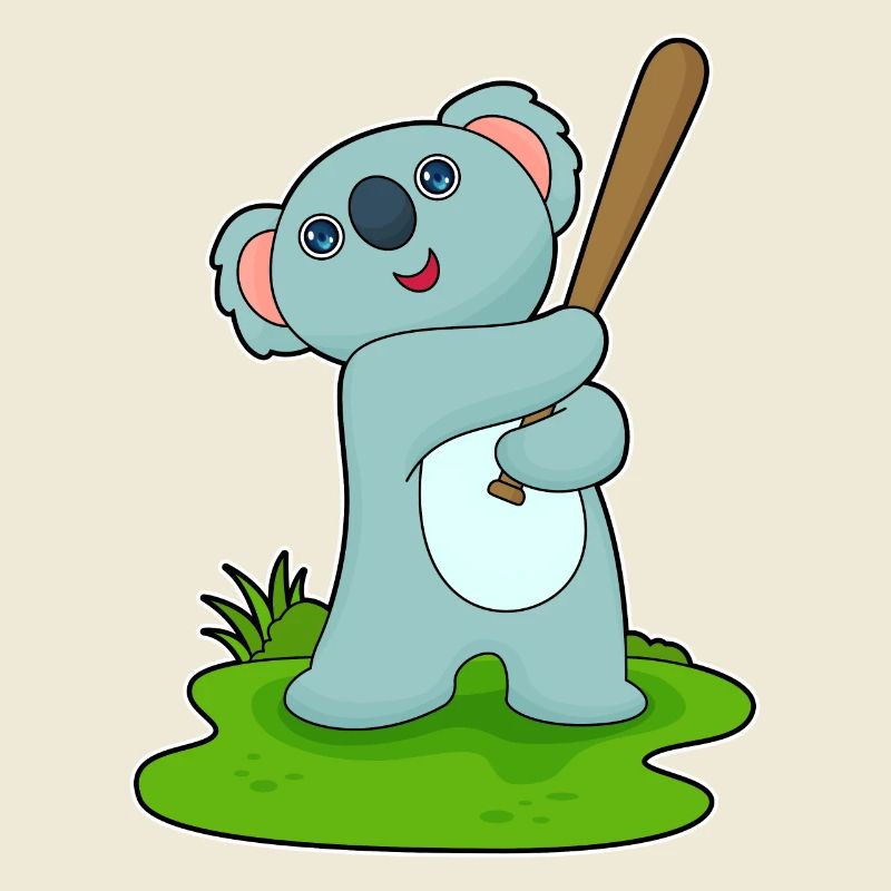 Koala Baseball Batte de baseball