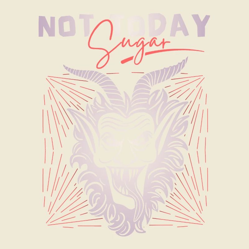 Devil-Devil, funny saying Not-Today-Satan