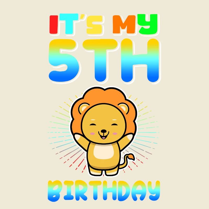 5. Geburtstag | 5 Jahre alt Geschenkidee Geschenk
