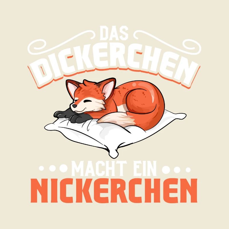 Fuchs - Das Dickerchen macht ein Nickerchen