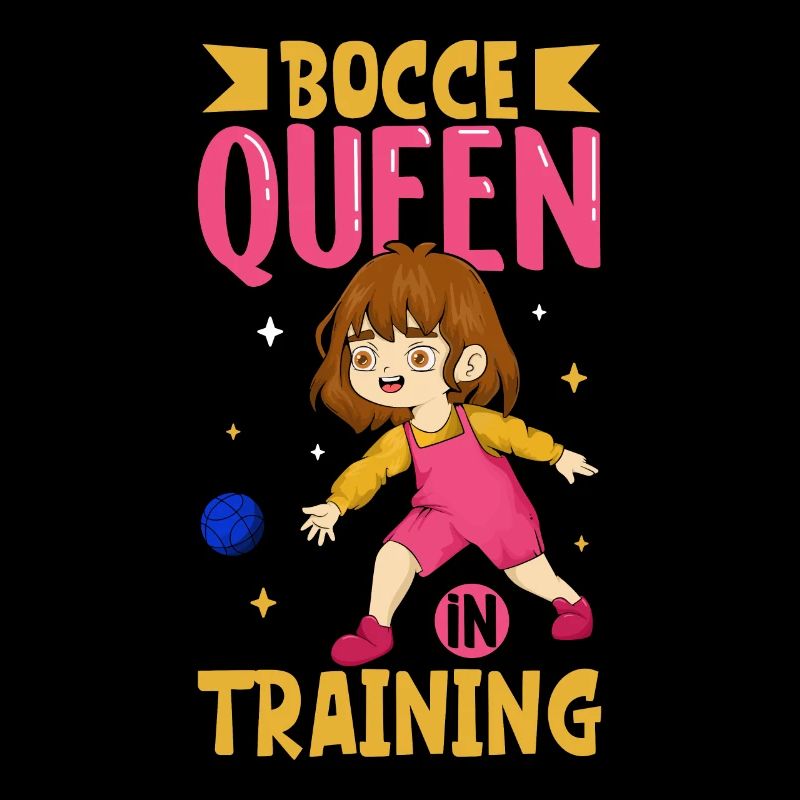 Bocce Queen in Training - Boccia