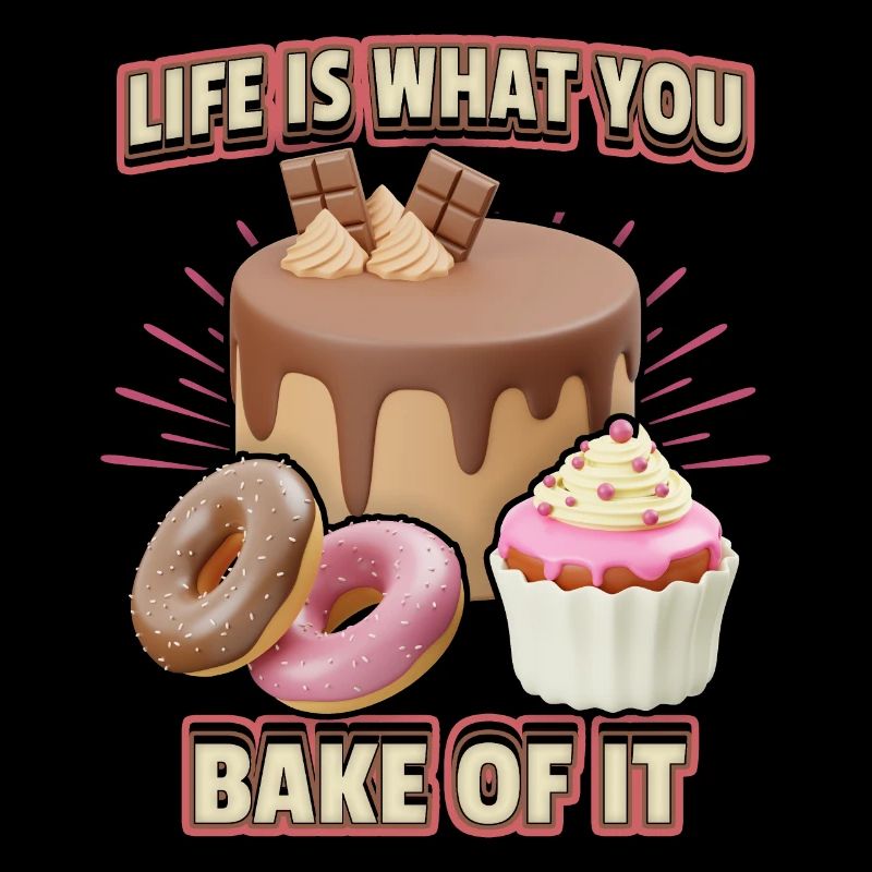 Pie, bakery, cake baking funny saying