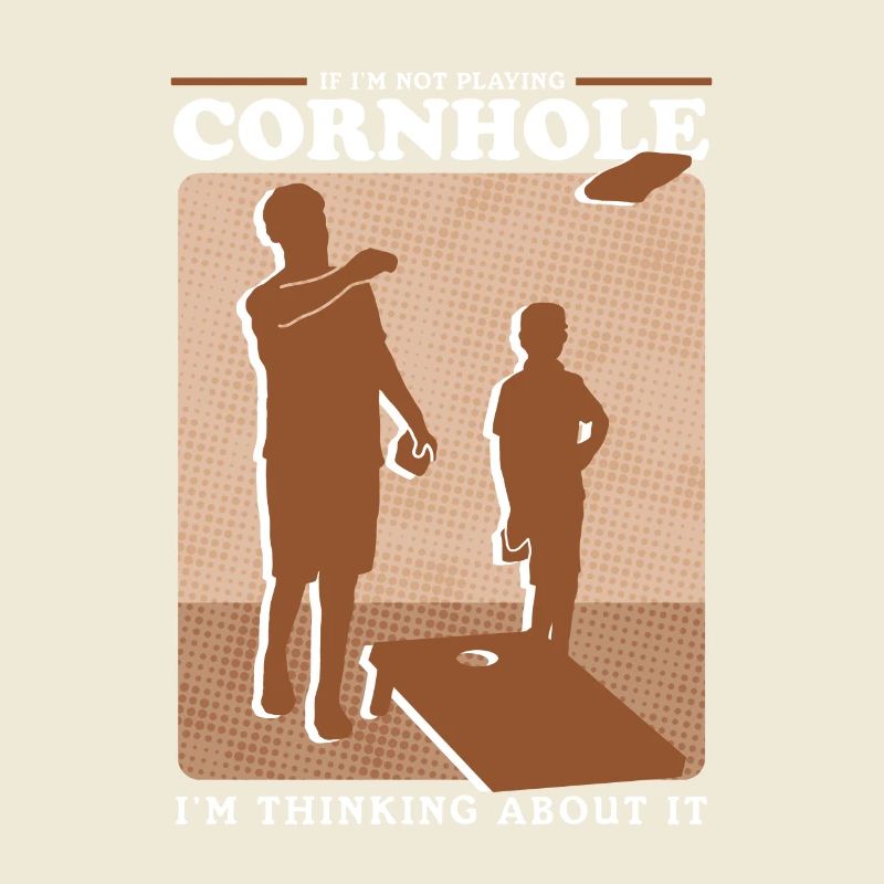 Cornhole Player Bean Bag Blind Hole Gift
