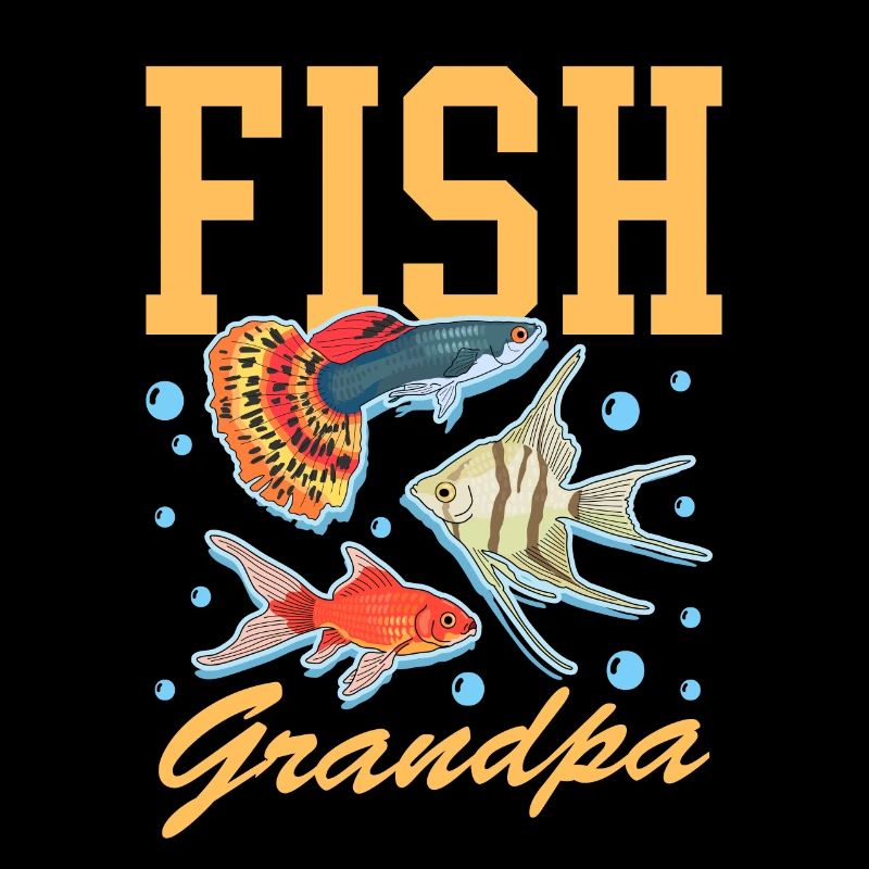 Aquarium Aquarianer Aquaristik Opa Geschenk