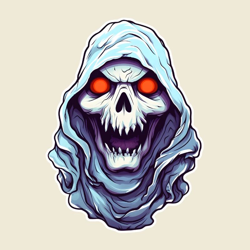 Skull Ghost Halloween