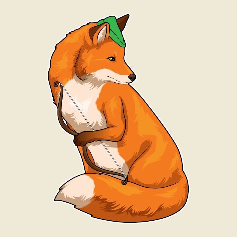 Fuchs Bogenschütze Bogen