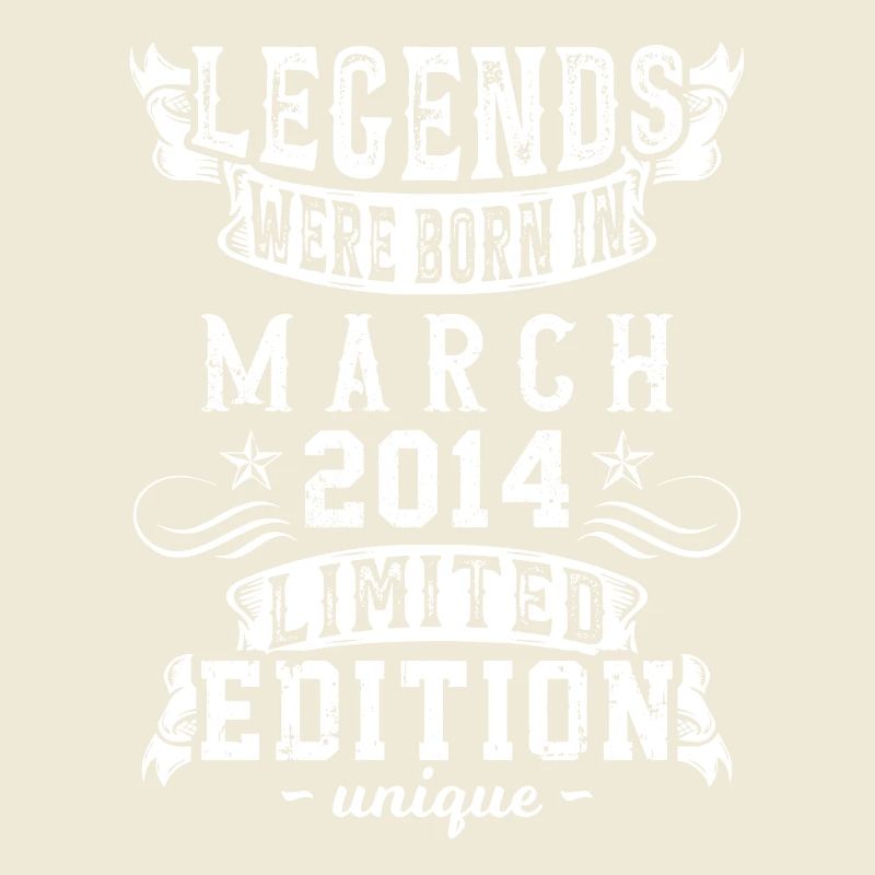Anniversaire Mars 2014 Année Edition Limitée