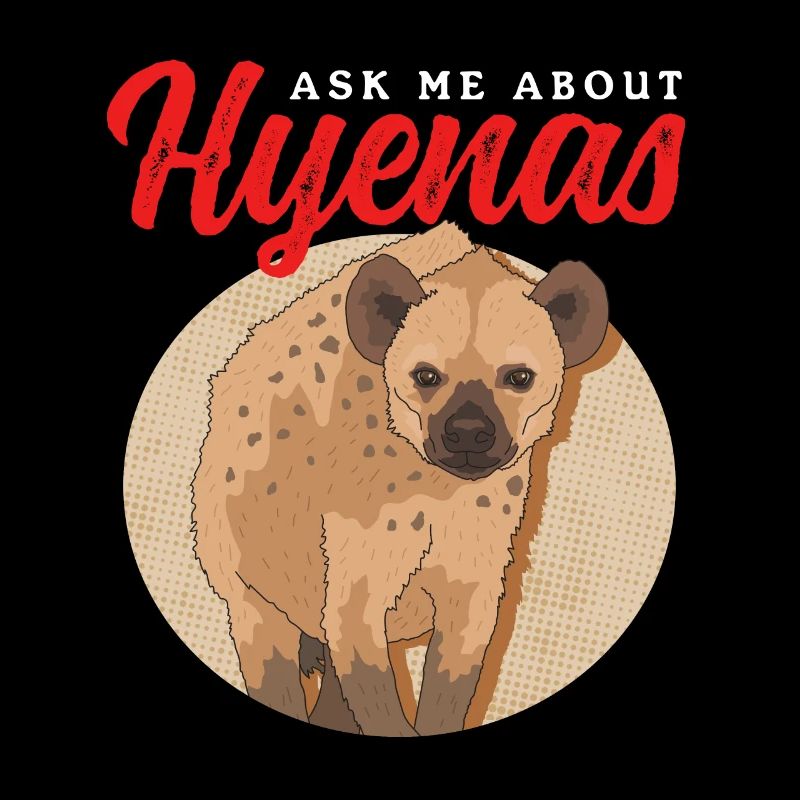 Hyäne Hyänen Tüpfelhyäne Geschenk