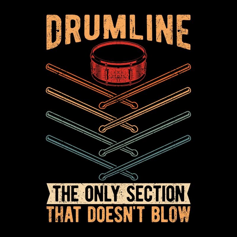 Drumline La seule section qui Percussion Batteur