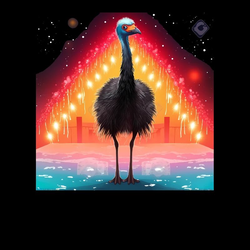 Struzzo xmas Elements, Struzzi d'amore