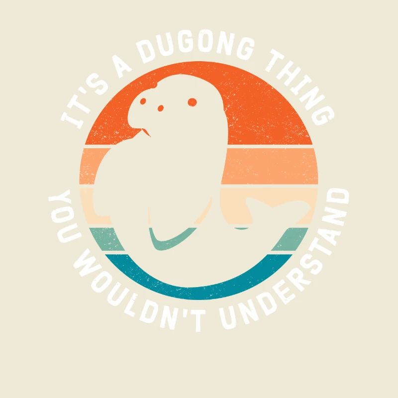 Dugong Forktail Manatee Manatees Gift