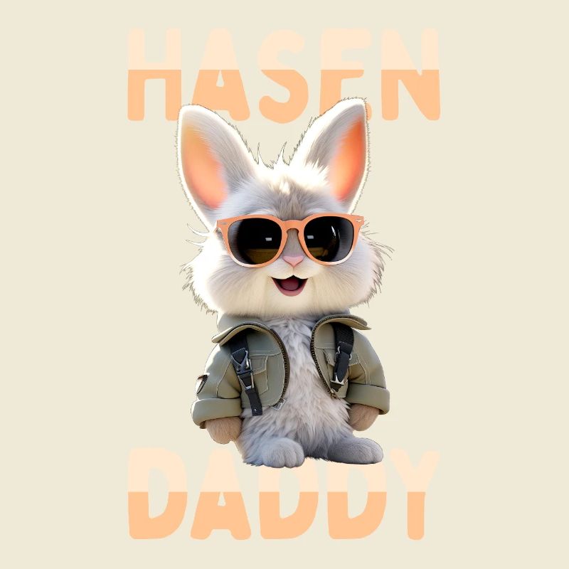 Bunny Daddy Dad Father's Day Rabbit Bunny Bunny
