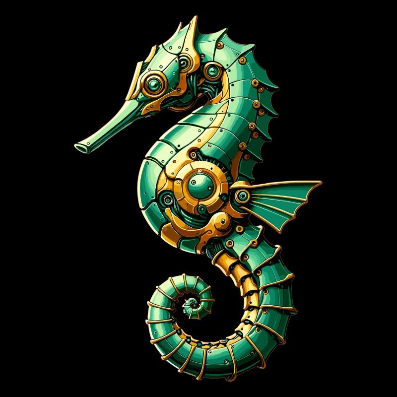 Seepferdchen Roboter, Roboter-Seepferdchen