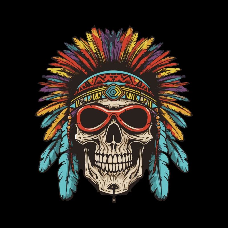 Apache Skull indianer
