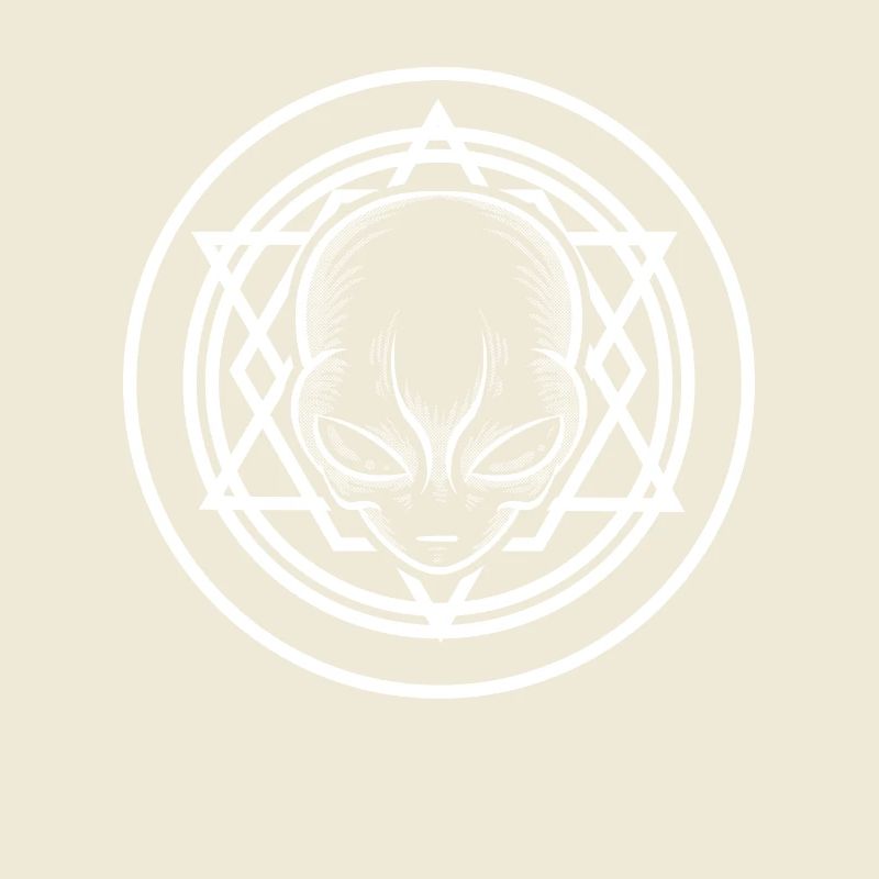 Sacred Geometry Alien TShirt Extraterrestrial Life