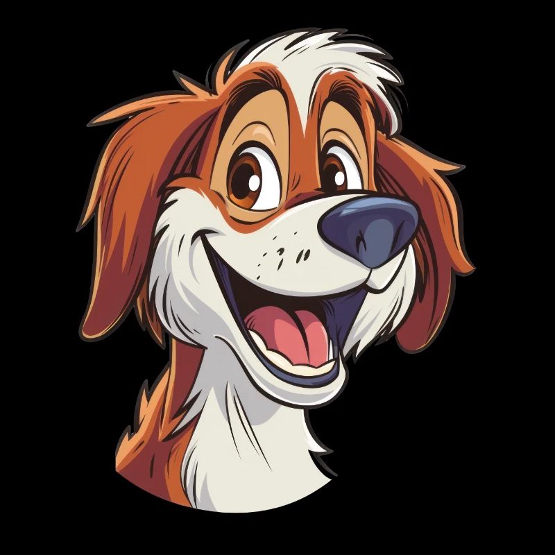 Kooikerhondje Illustration de dessin animé
