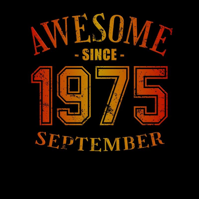 September 1975 - Geburtstag im September Awesome