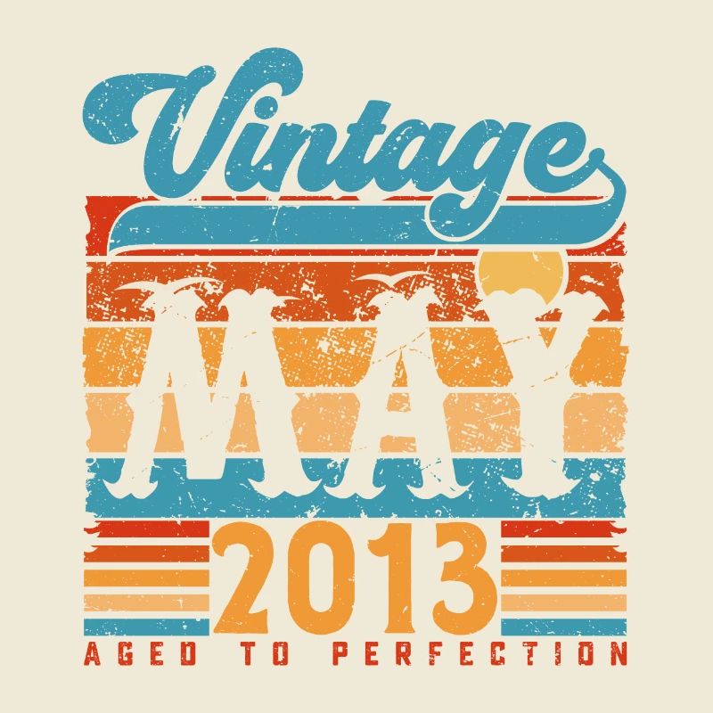 May 2013, May 2013 Vintage Birthday Gift.