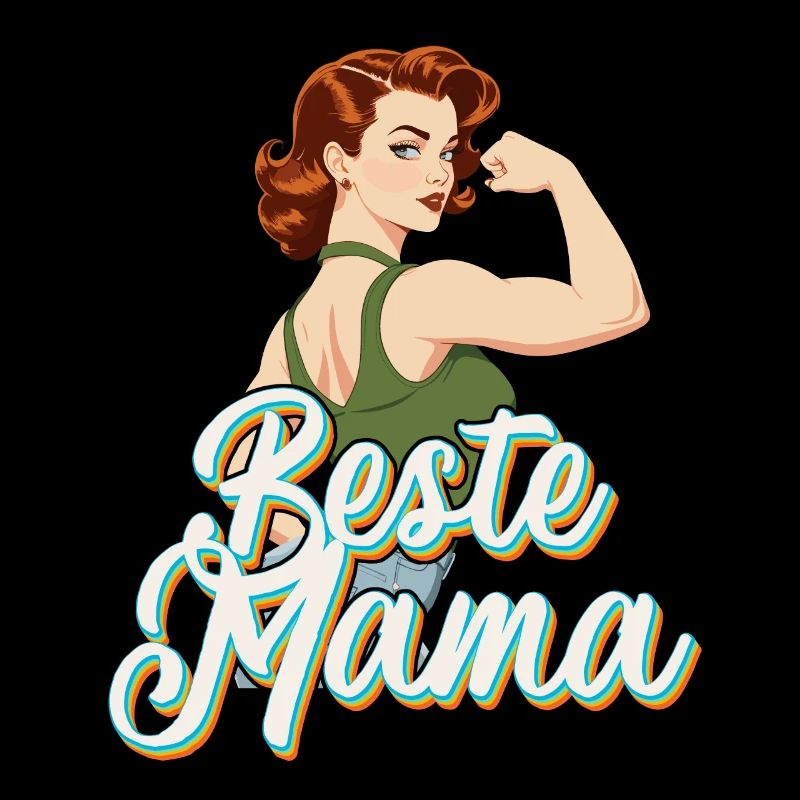 Beste Mama Stolze Mutter Muttertag Design