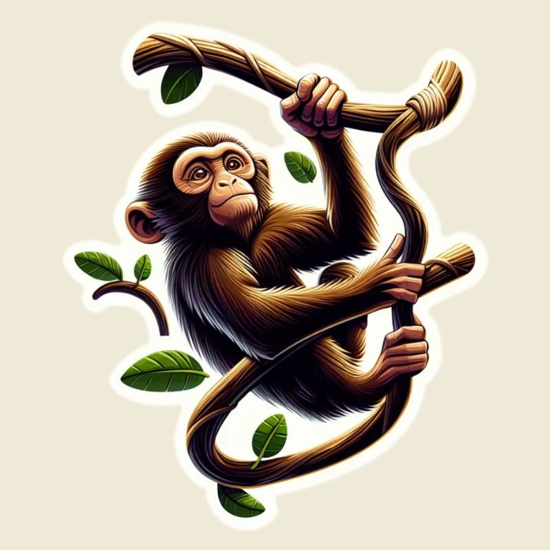 Climbing Monkey