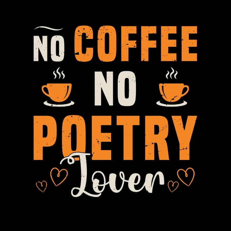 Poetry Lover No Coffee No Journaling Coffee Lover