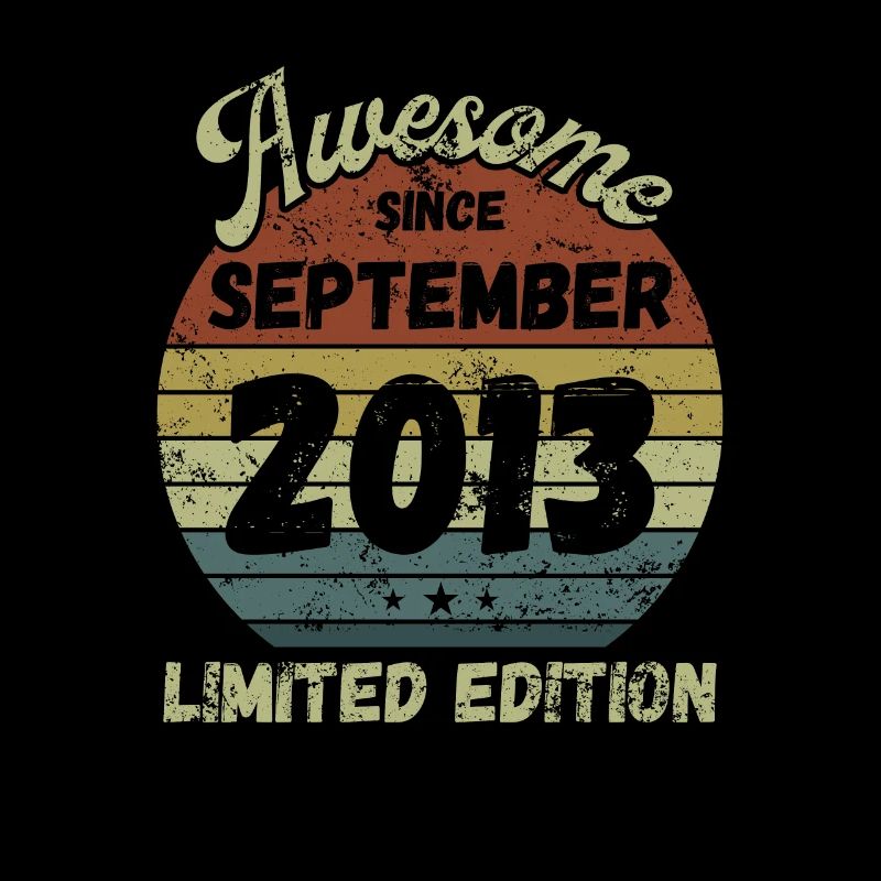 Awesome since September 2013 - Birthday