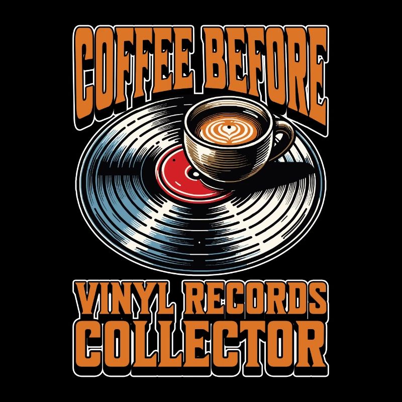 Disques vinyles Café Lecteur vinyle Coffee Lover