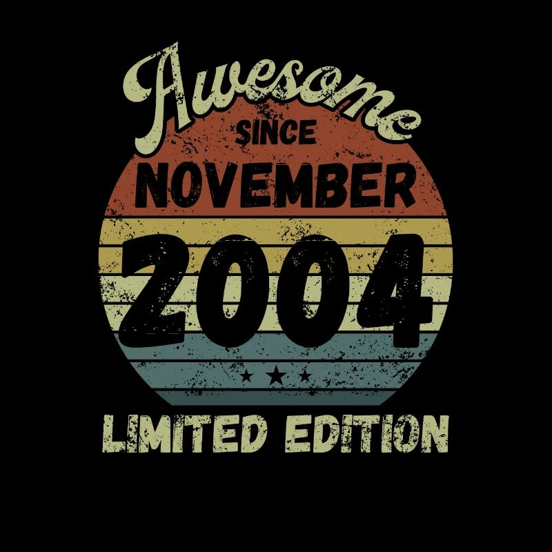 Awesome since November 2004 - Geburtstag