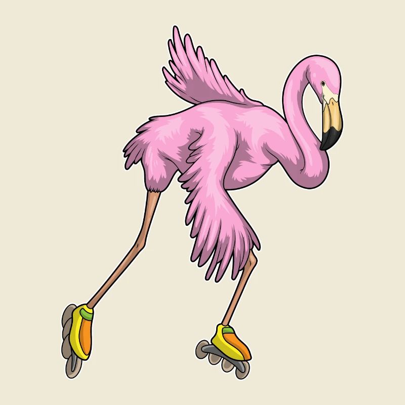 Flamingo Inline skating Rollschuhe