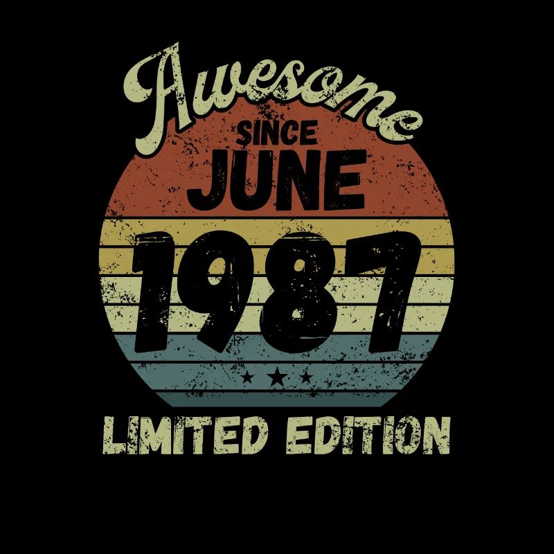 Awesome since June 1987 - Geburtstag