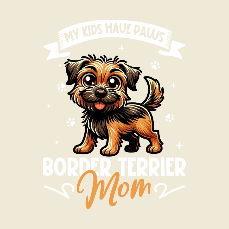 Border Terrier Mom
