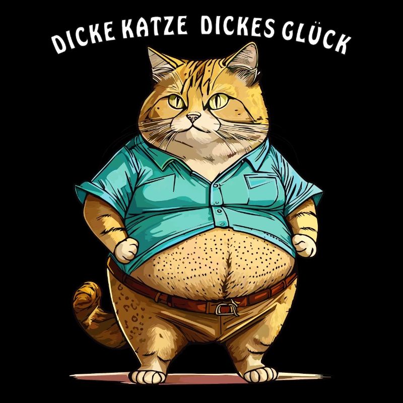 DICKE KATZE DICKES GLÜCK