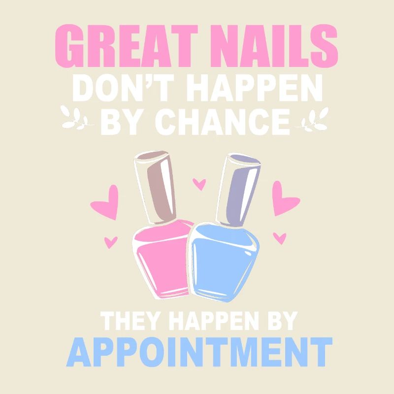 Nail designer nail cosmetics beautician