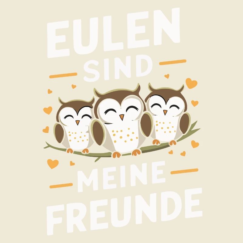 Nachteule Eule Eulen Vogel