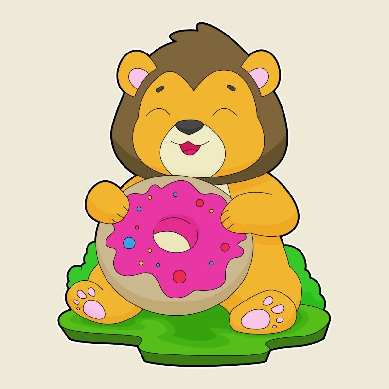 Löwe Donut